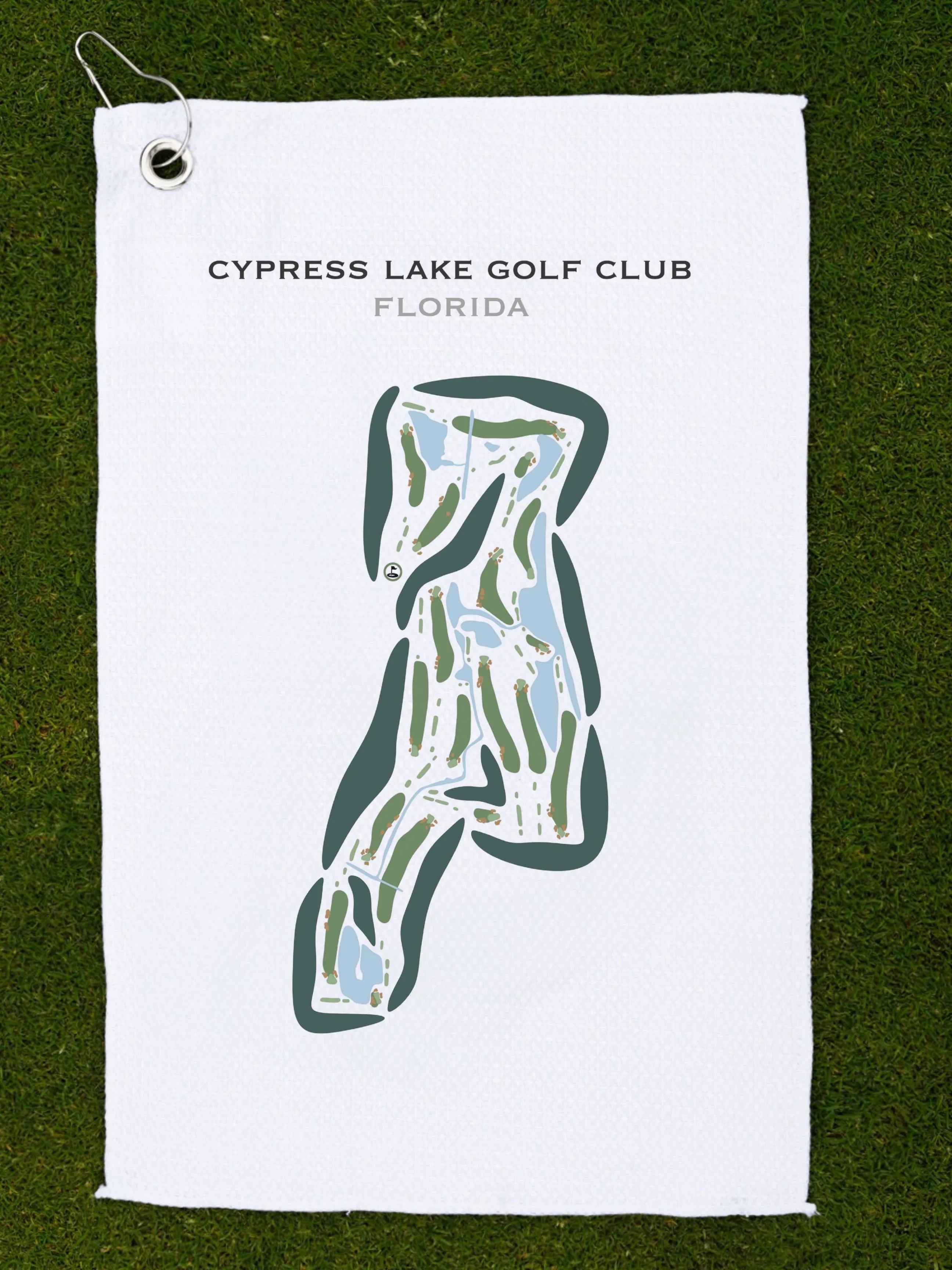 Cypress Lake Country Club, Florida - Printed Golf Courses