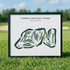Cypress Lakes Golf Course, California - Printed Golf Courses