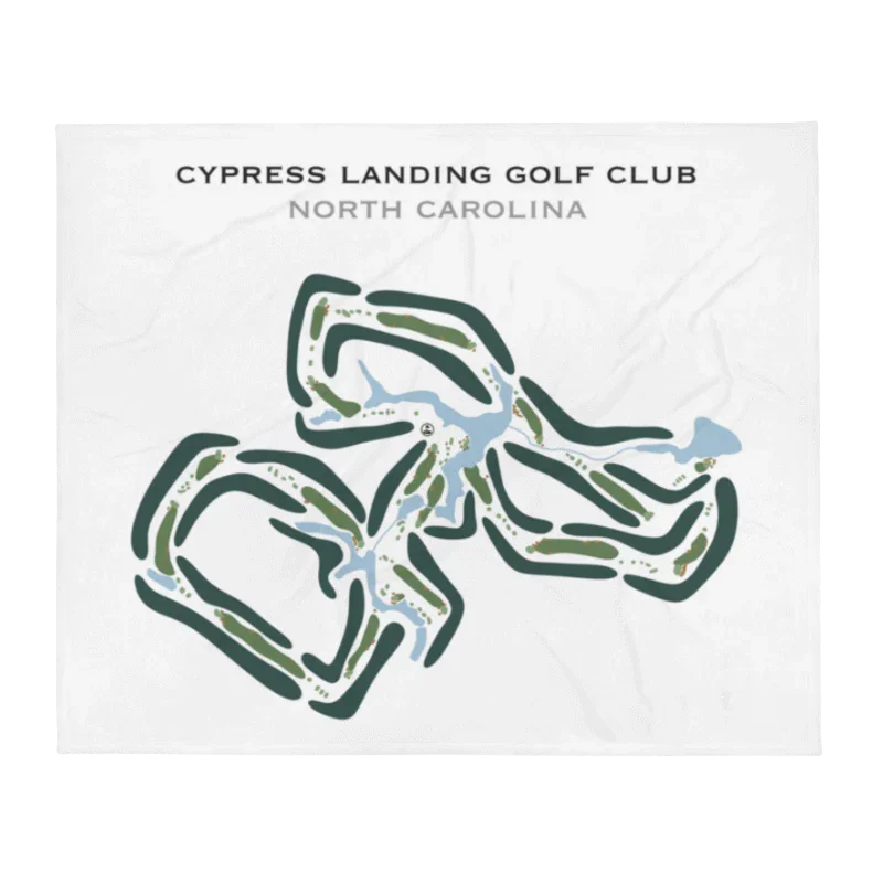 Cypress Landing Golf Club, North Carolina - Printed Golf Courses