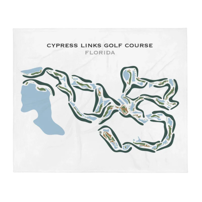 Cypress Links Golf Course, Florida - Printed Golf Courses