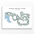 Cypress Links Golf Course, Florida - Printed Golf Courses