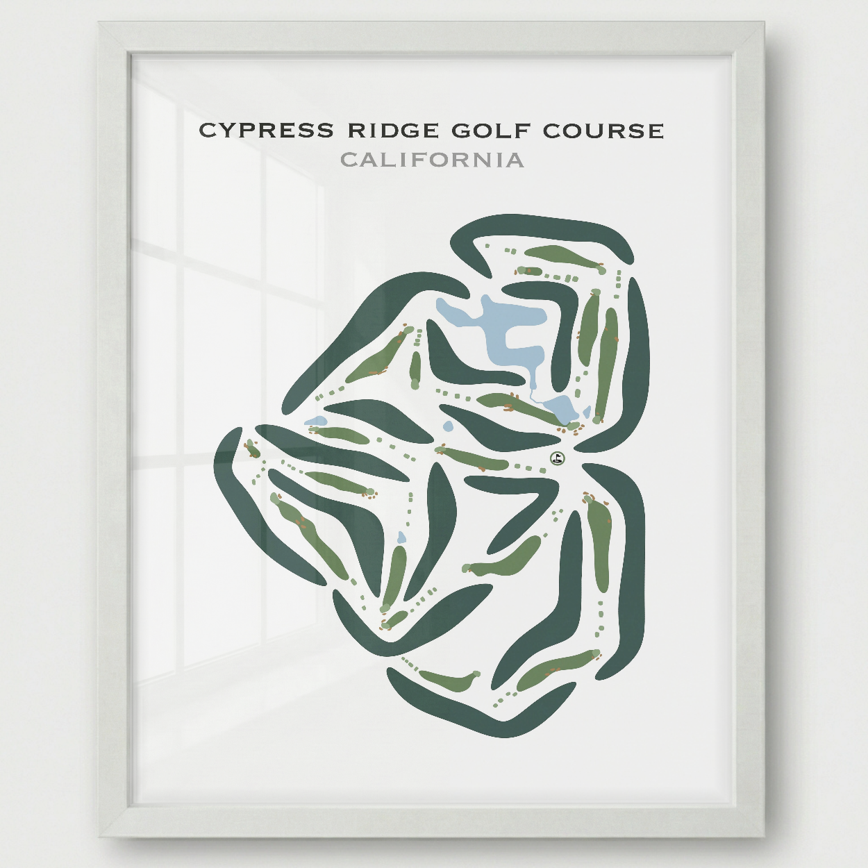 Cypress Ridge Golf Course, California - Printed Golf Courses