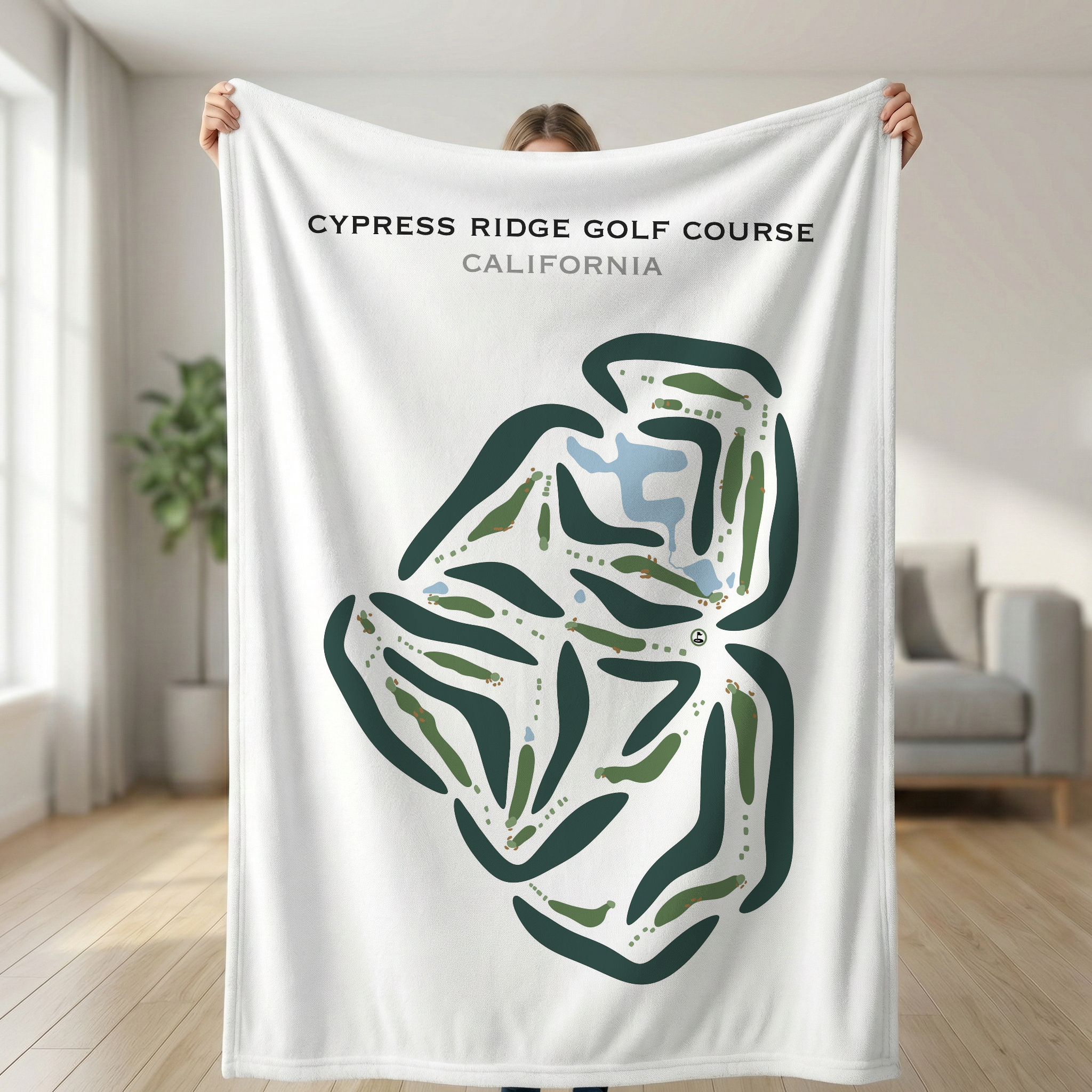 Cypress Ridge Golf Course, California - Printed Golf Courses