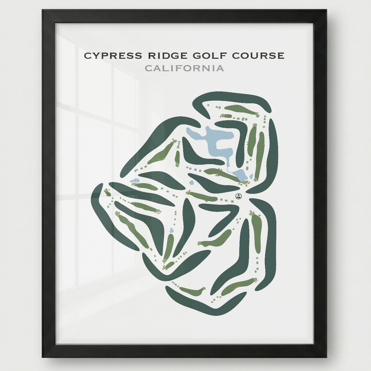 Cypress Ridge Golf Course, California - Printed Golf Courses