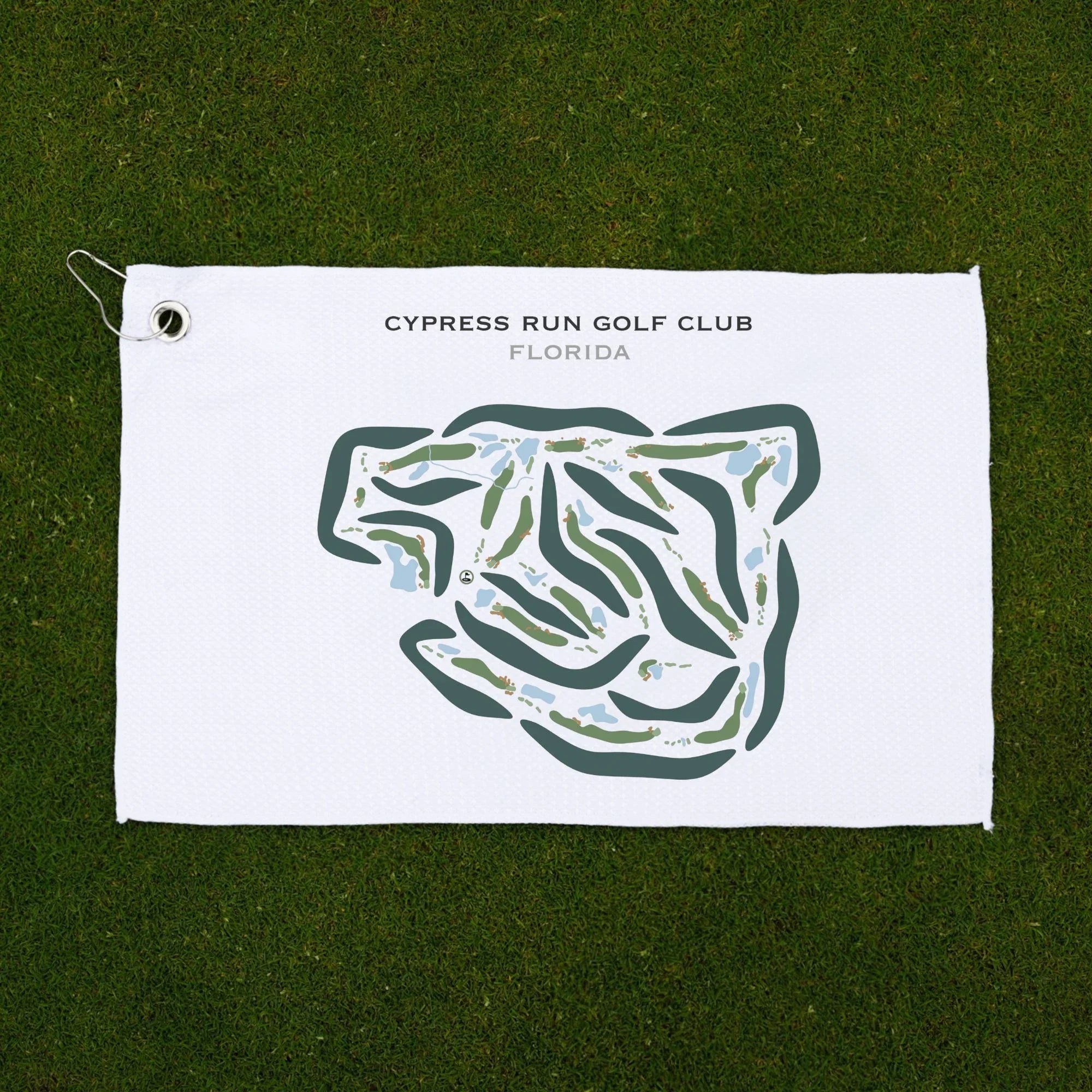 Cypress Run Golf Club, Florida - Printed Golf Course