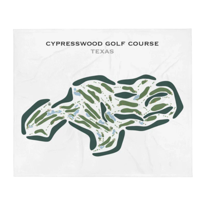 Cypresswood Golf Course, Texas - Printed Golf Course