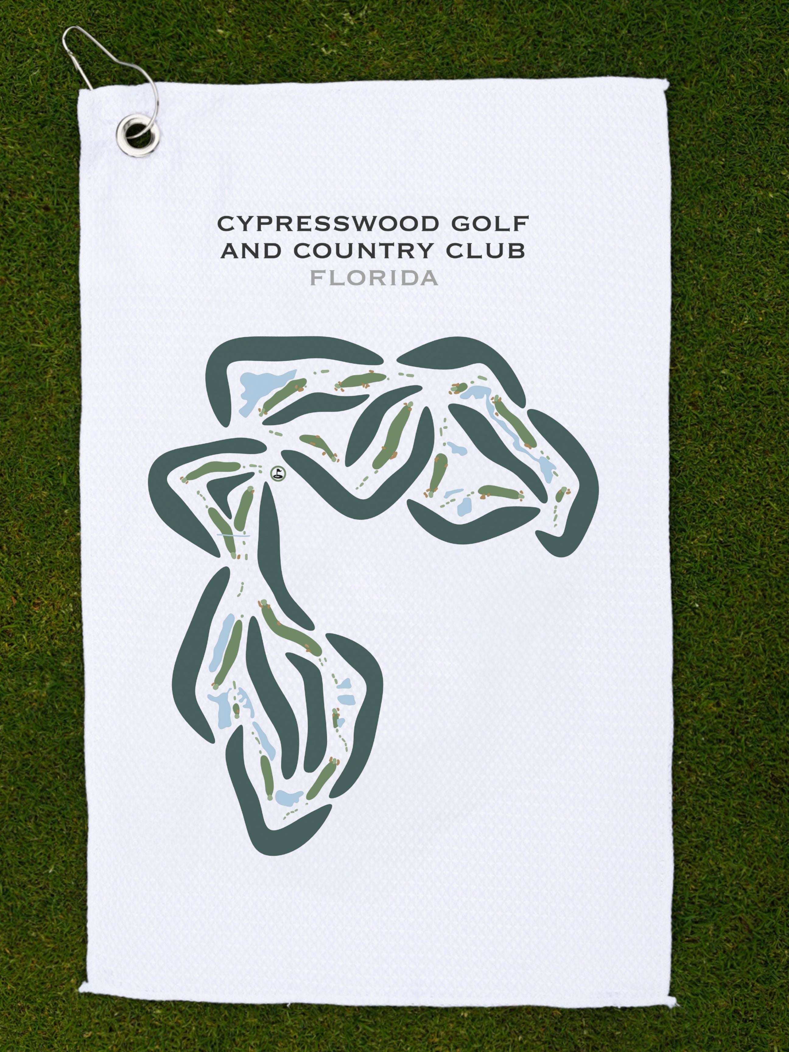 Cypresswood Golf & Country Club, Florida - Printed Golf Courses