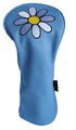 White Daisy Driver Headcover by ReadyGolf (Blue)