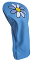 White Daisy Driver Headcover by ReadyGolf (Blue)