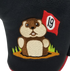 19th Hole Gopher Embroidered Putter Cover by ReadyGOLF - Blade