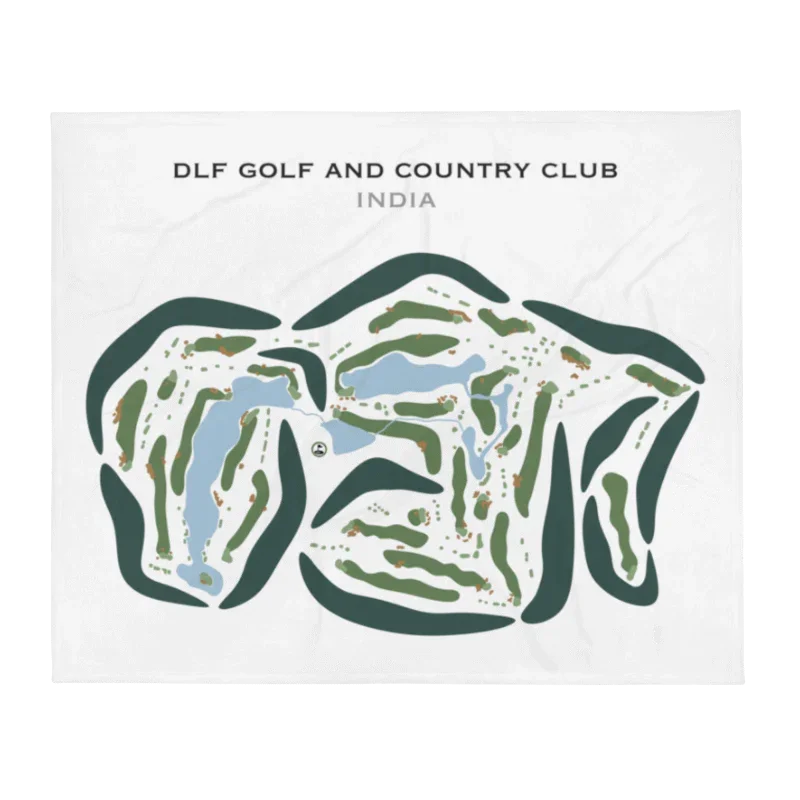 DLF Golf and Country Club, India - Printed Golf Courses