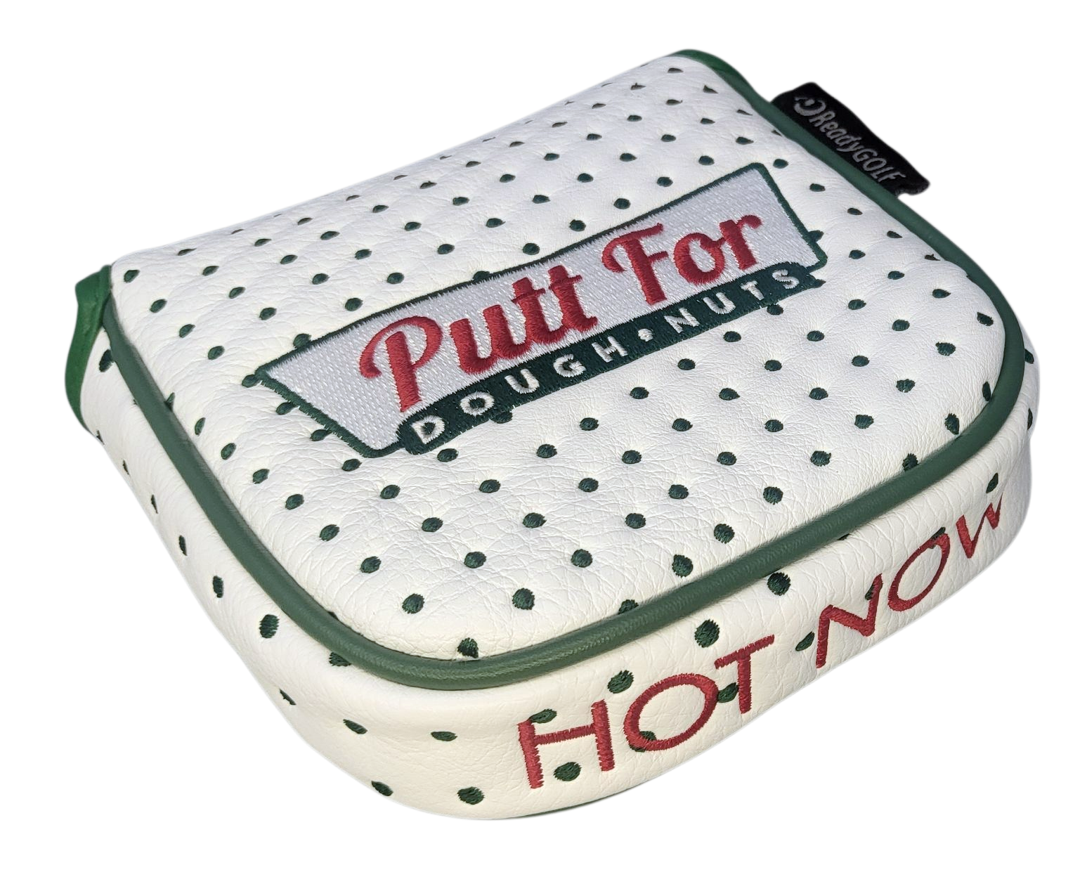 L.A.B. DF3 Embroidered Center-Shafted Putter Cover by ReadyGOLF - Donut Box (Putt for Dough-Nuts)