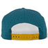 Driftwood Golf Hat | Snapback Cap | Built-in Magnetic Ball Marker Holder + Marker Included | Adjustable | Wood Boat Teal