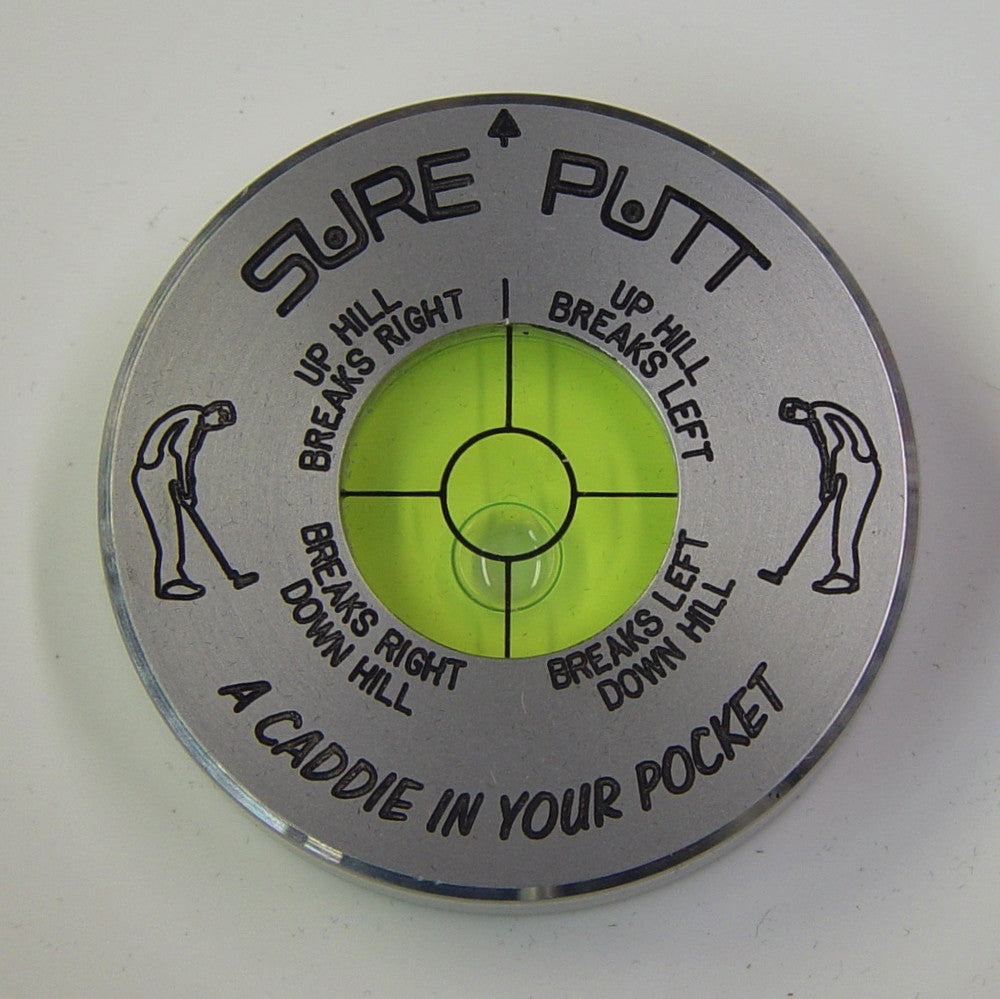 Sure Putt Pro Golf Green Reader - Silver
