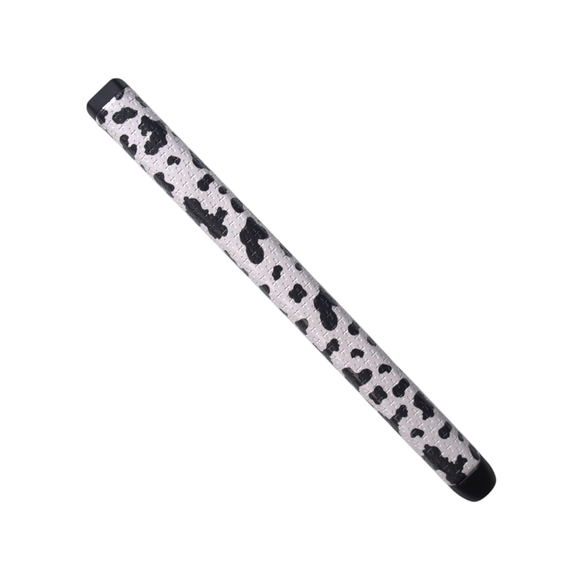 Cow Print Putter Grip | Midsize | Premium PU Material | Stable Feel | Golf | Black White Spotted