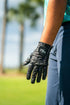Black Paint Splatter Golf Glove