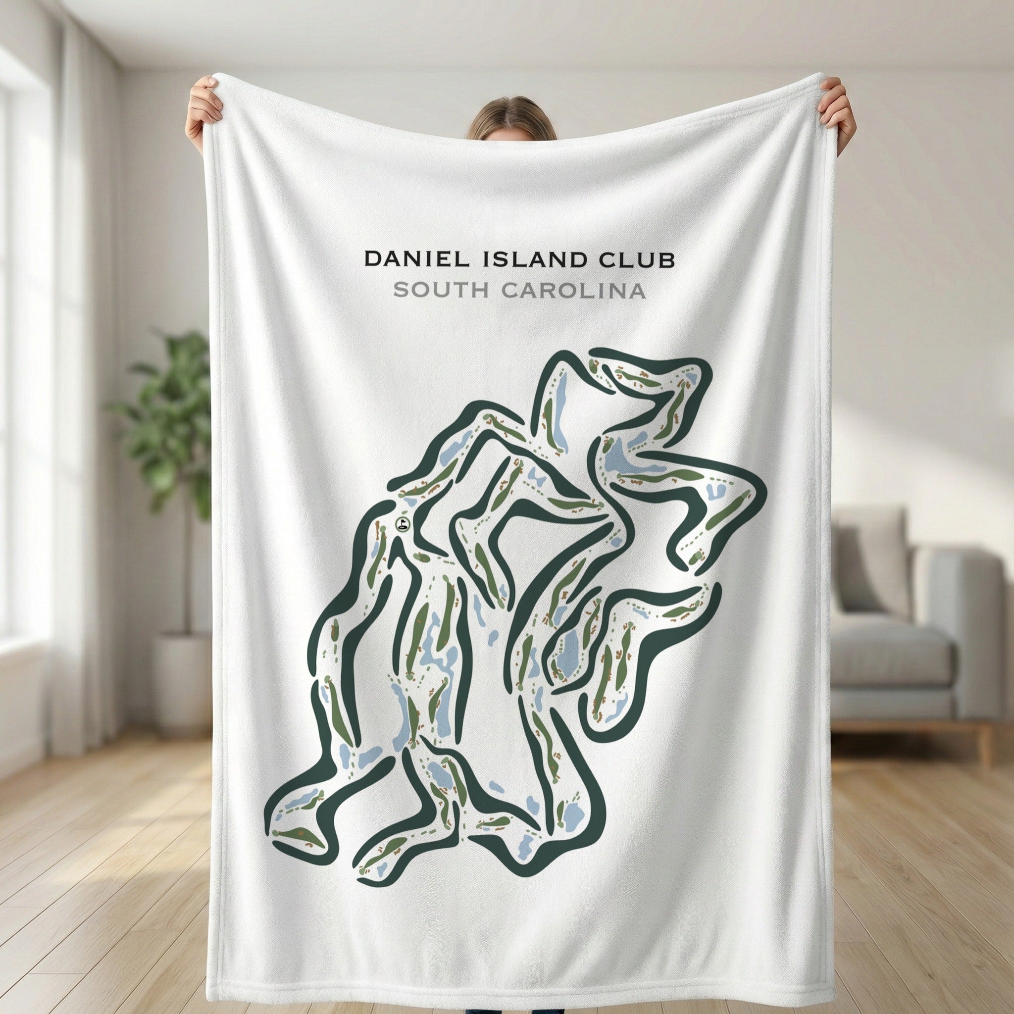 Daniel Island Golf Course, South Carolina - Printed Golf Courses