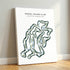 Daniel Island Golf Course, South Carolina - Printed Golf Courses