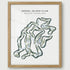 Daniel Island Golf Course, South Carolina - Printed Golf Courses