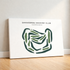 Dannebrog Country Club, Nebraska - Printed Golf Courses