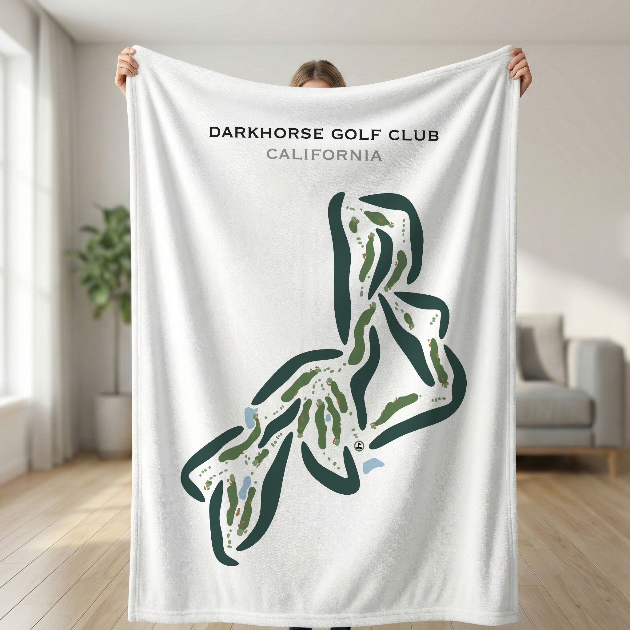 Darkhorse Golf Club, California - Printed Golf Courses