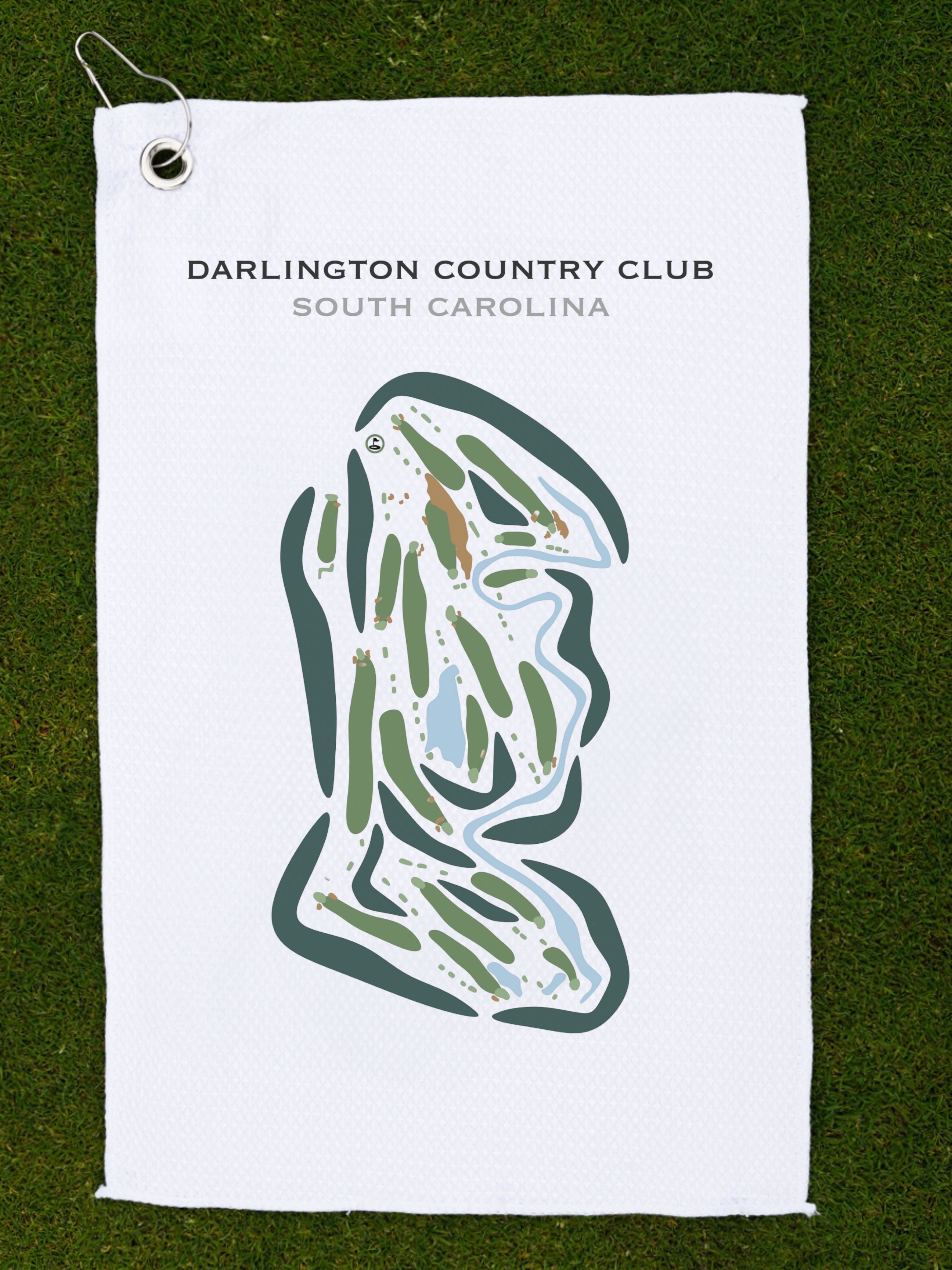 Darlington Country Club, South Carolina - Printed Golf Courses