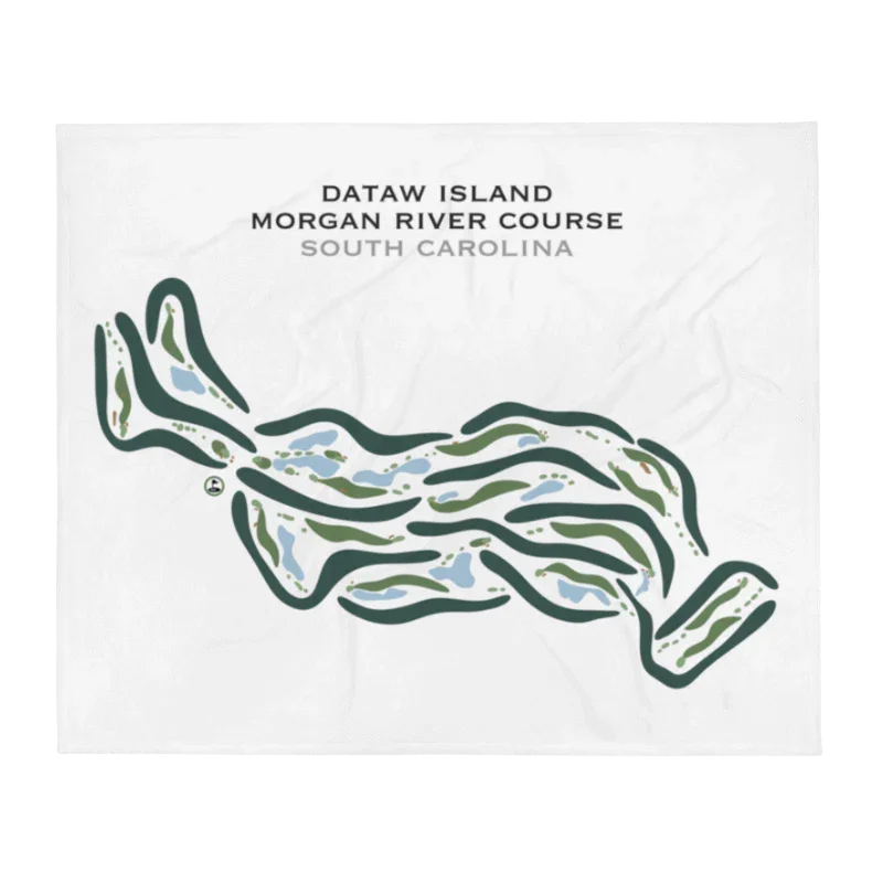 Dataw Island Morgan River Course, South Carolina - Printed Golf Courses