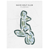Davie Golf Club, Florida - Printed Golf Courses