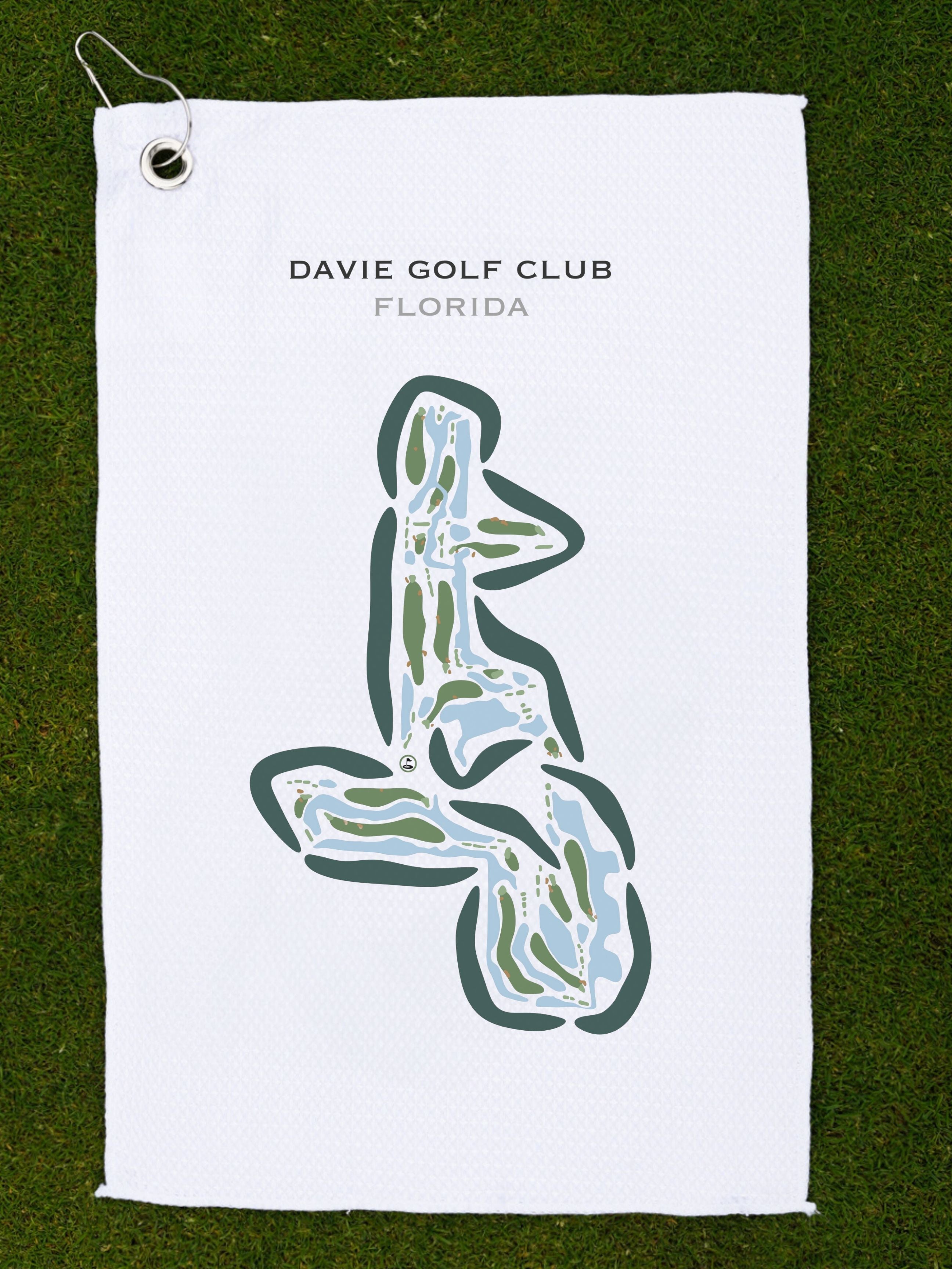 Davie Golf Club, Florida - Printed Golf Courses