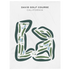 Davis Golf Course, California - Printed Golf Courses