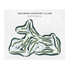 The Davison Country Club, Michigan - Printed Golf Courses