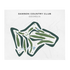Dawson Country Club, Georgia - Printed Golf Courses