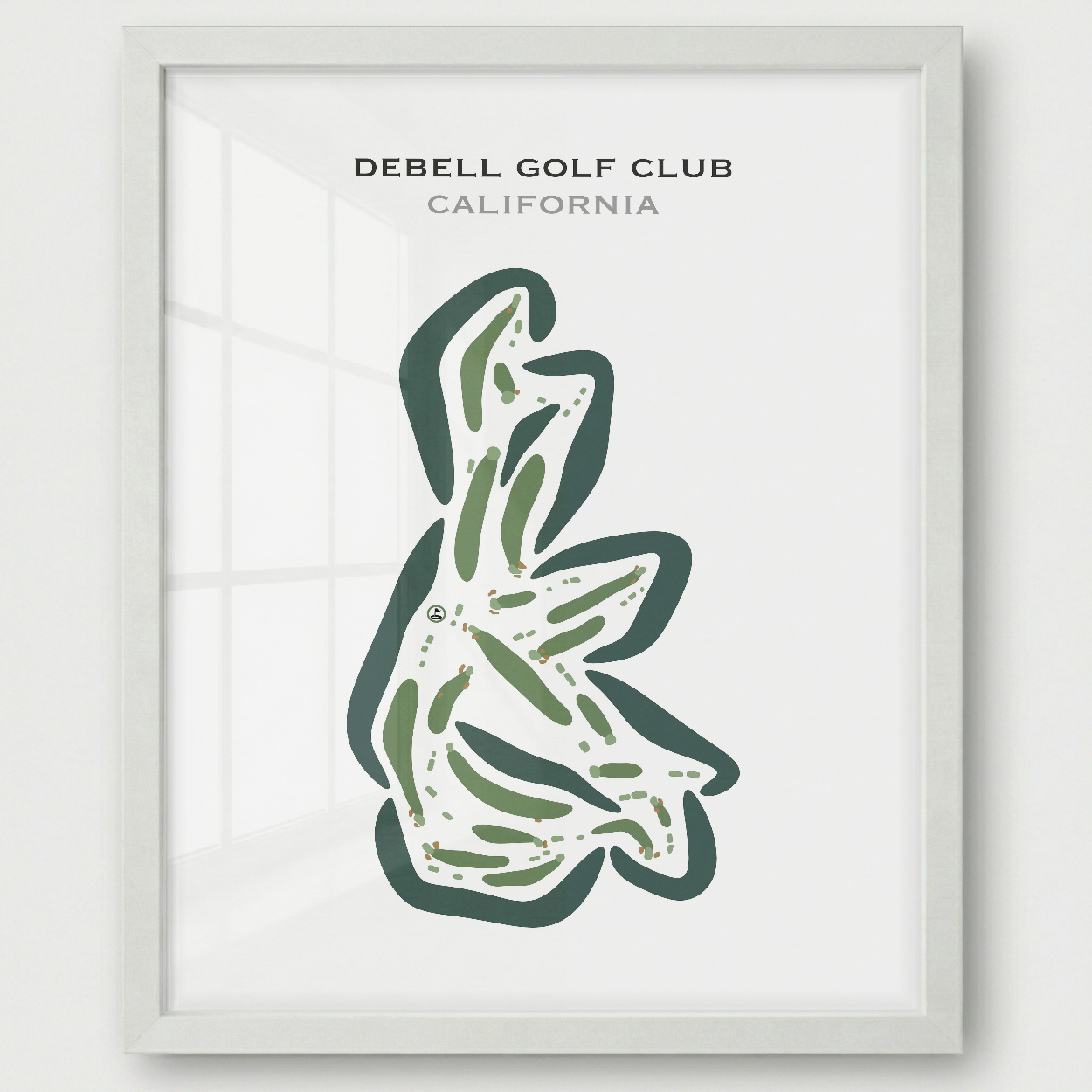 DeBell Golf Club, California - Printed Golf Courses