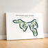 DeLaveaga Golf Course, California - Printed Golf Course