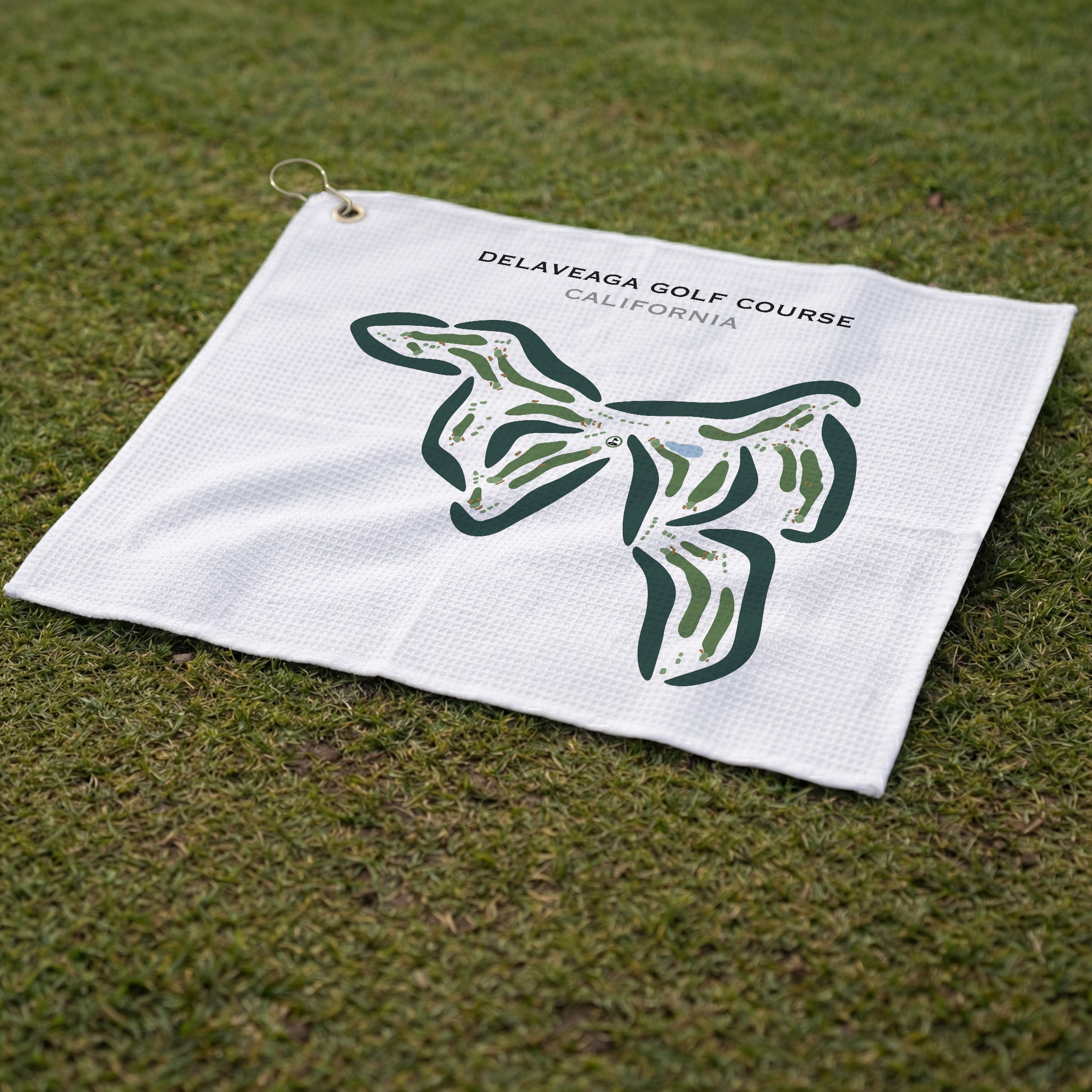DeLaveaga Golf Course, California - Printed Golf Course