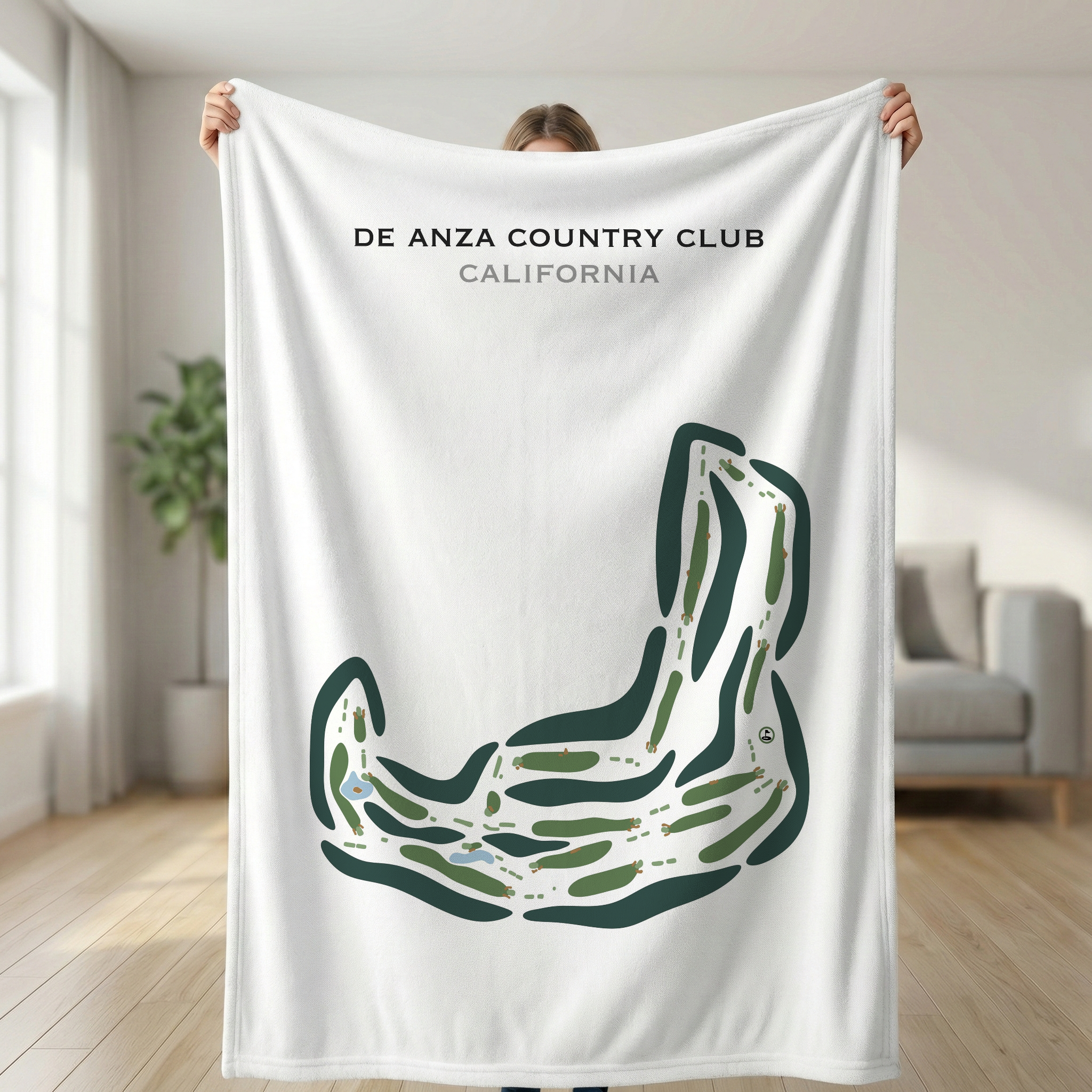 De Anza Country Club, California - Printed Golf Courses