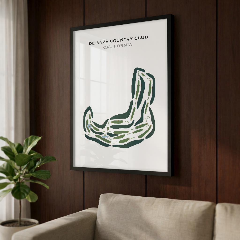 De Anza Country Club, California - Printed Golf Courses