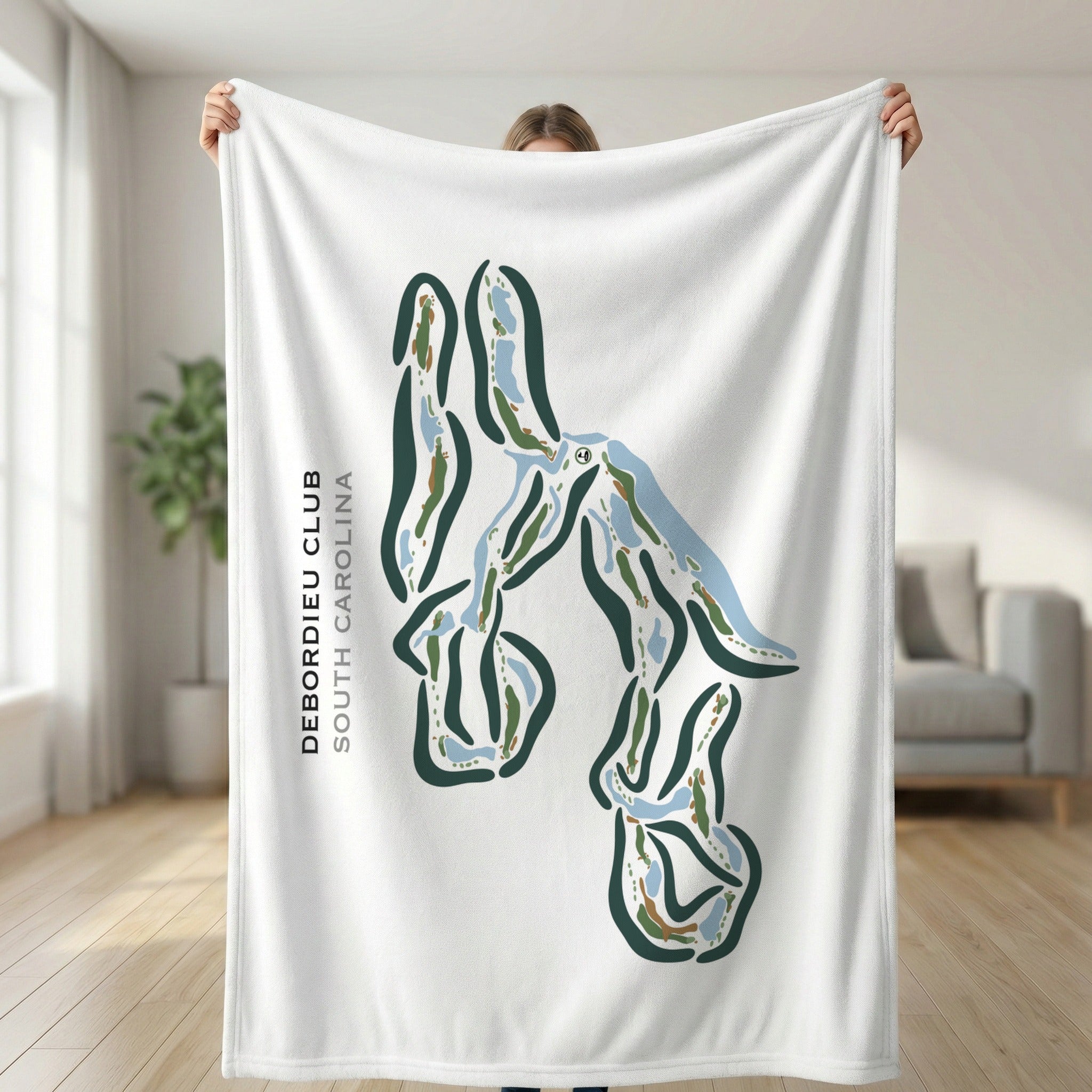 DeBordieu Club, South Carolina - Printed Golf Courses