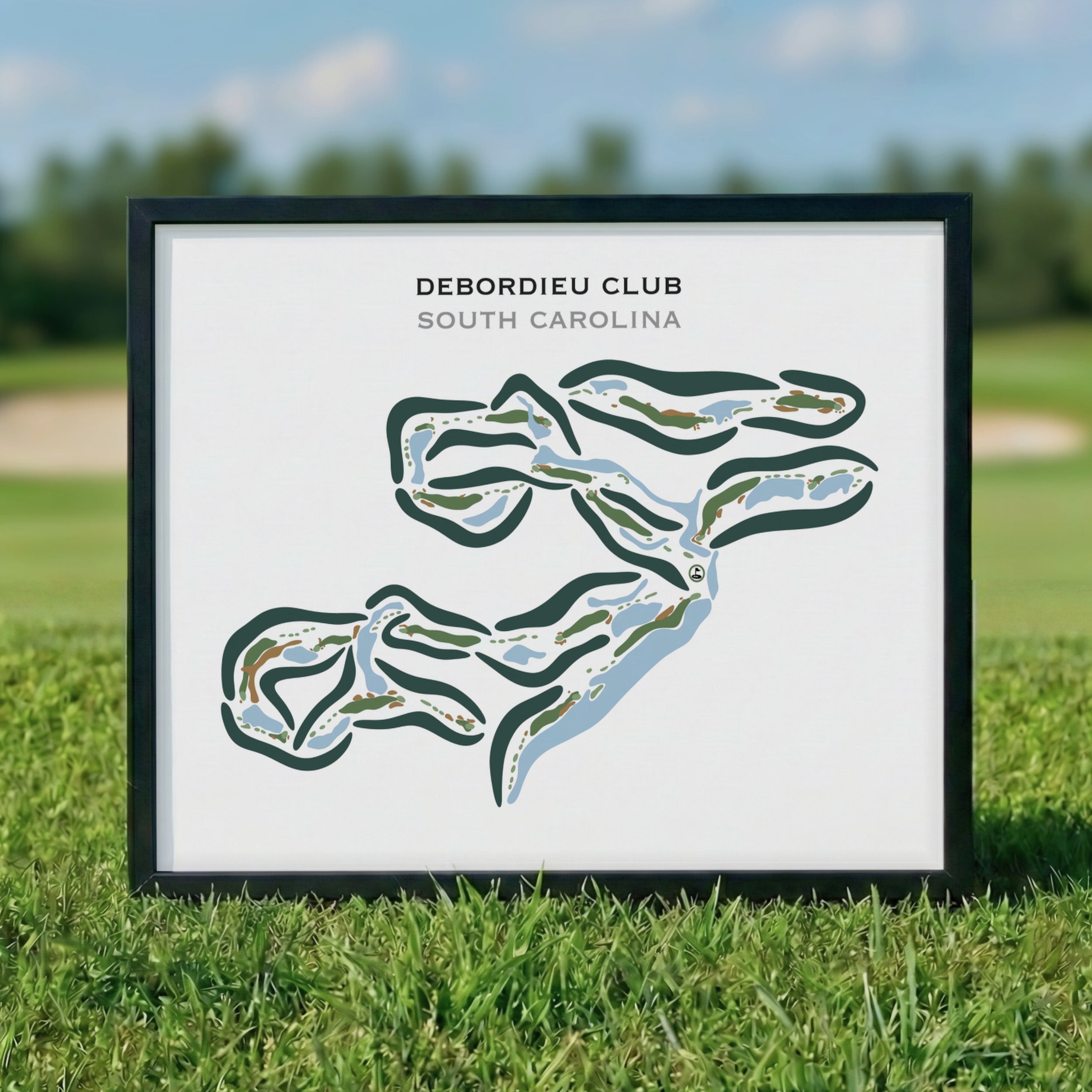 DeBordieu Club, South Carolina - Printed Golf Courses