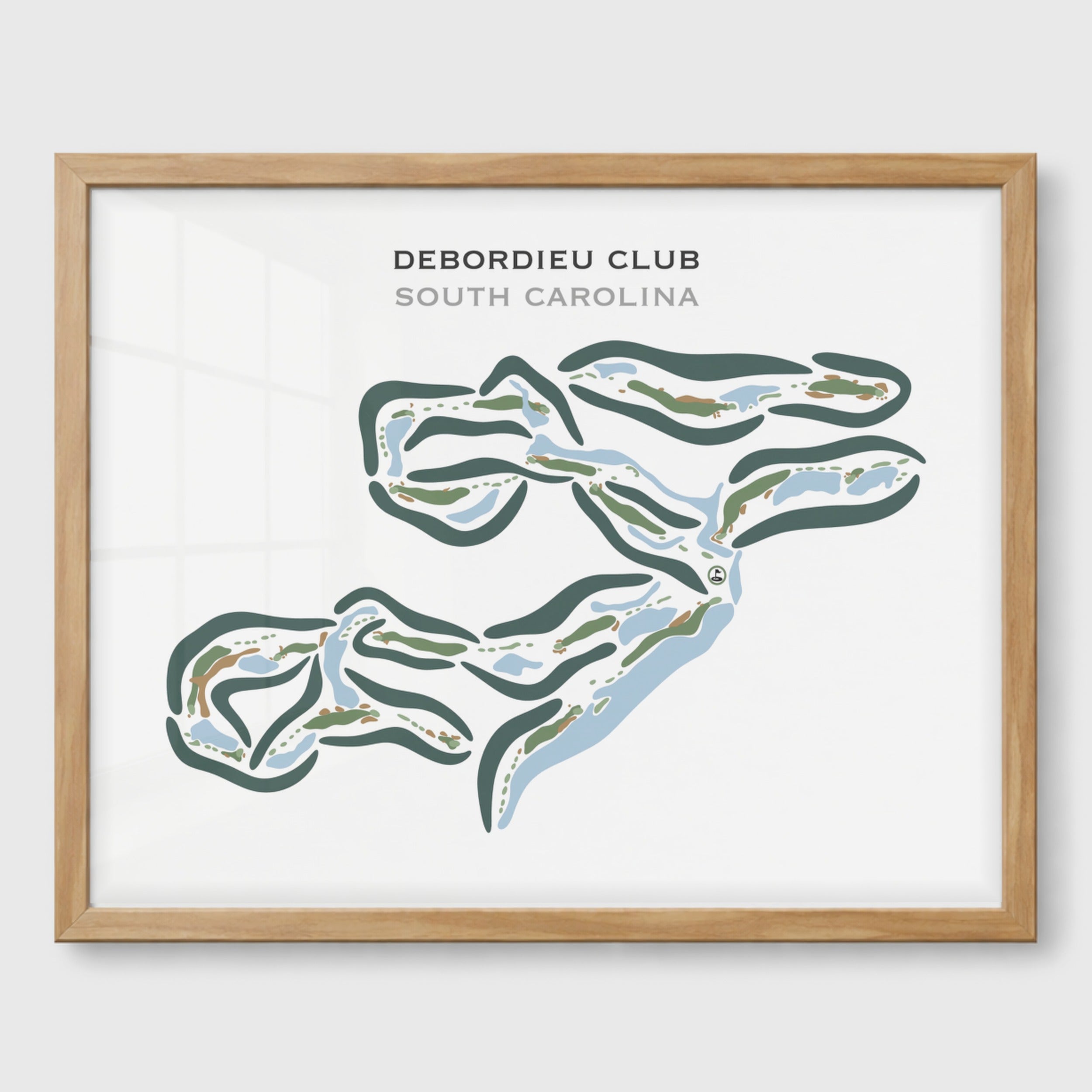 DeBordieu Club, South Carolina - Printed Golf Courses