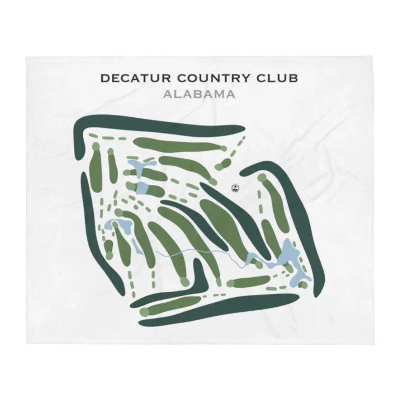 Decatur Country Club, Alabama - Printed Golf Courses