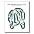 Deep Springs Country Club, North Carolina - Printed Golf Courses