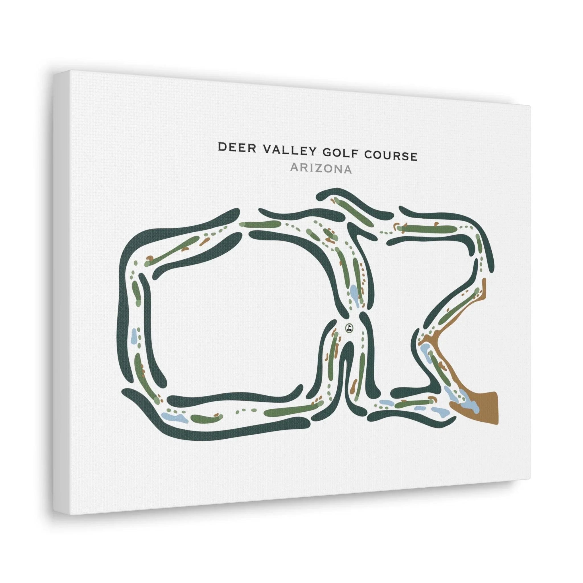 Deer Valley Golf Course, Arizona - Printed Golf Courses