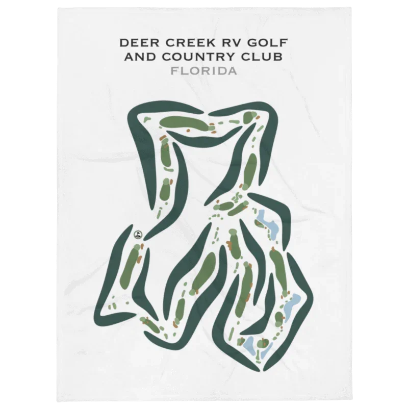 Deer Creek RV Golf & Country Club, Florida - Printed Golf Courses