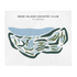 Deer Island Country Club, Florida - Printed Golf Courses