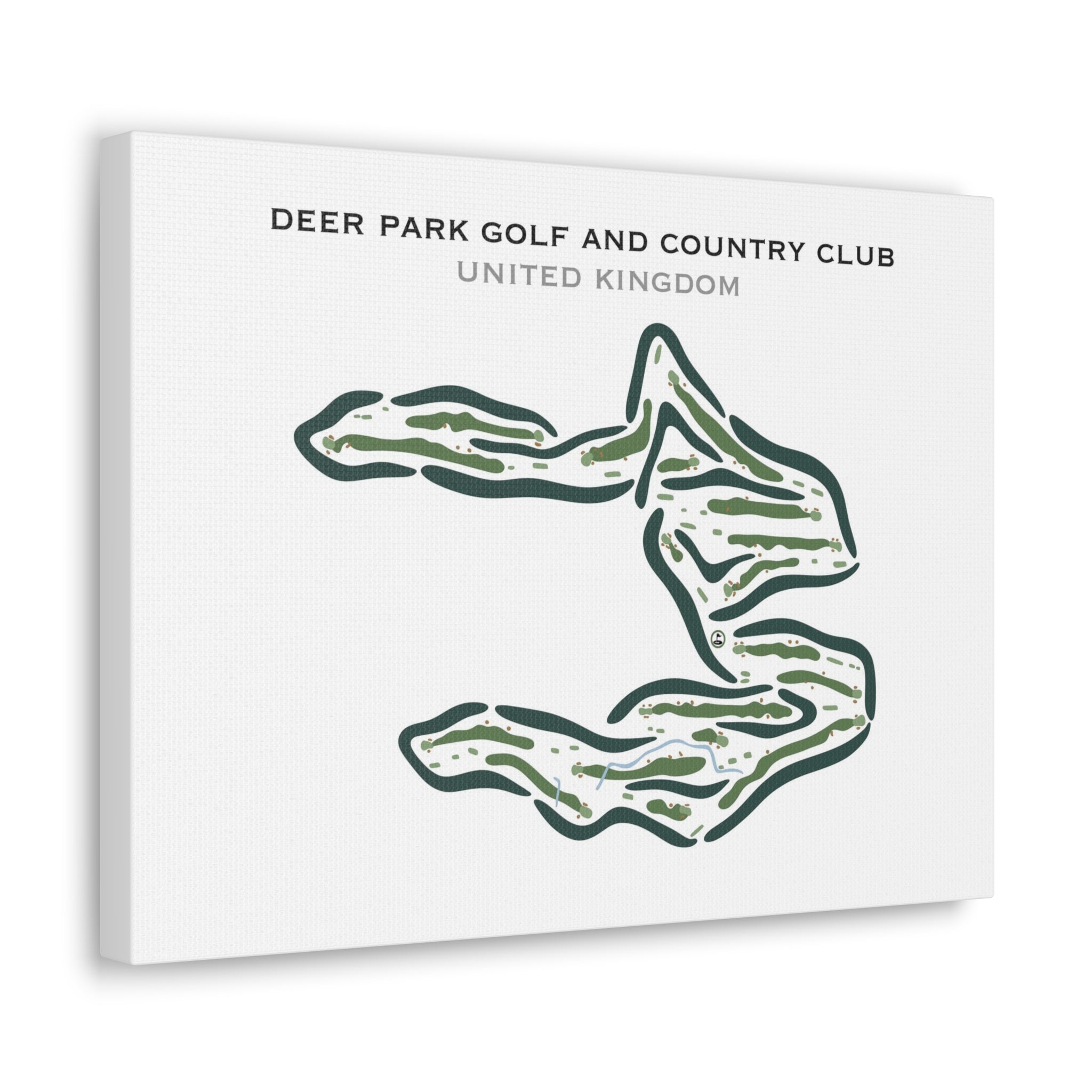 Deer Park Golf & Country Club, United Kingdom - Printed Golf Courses