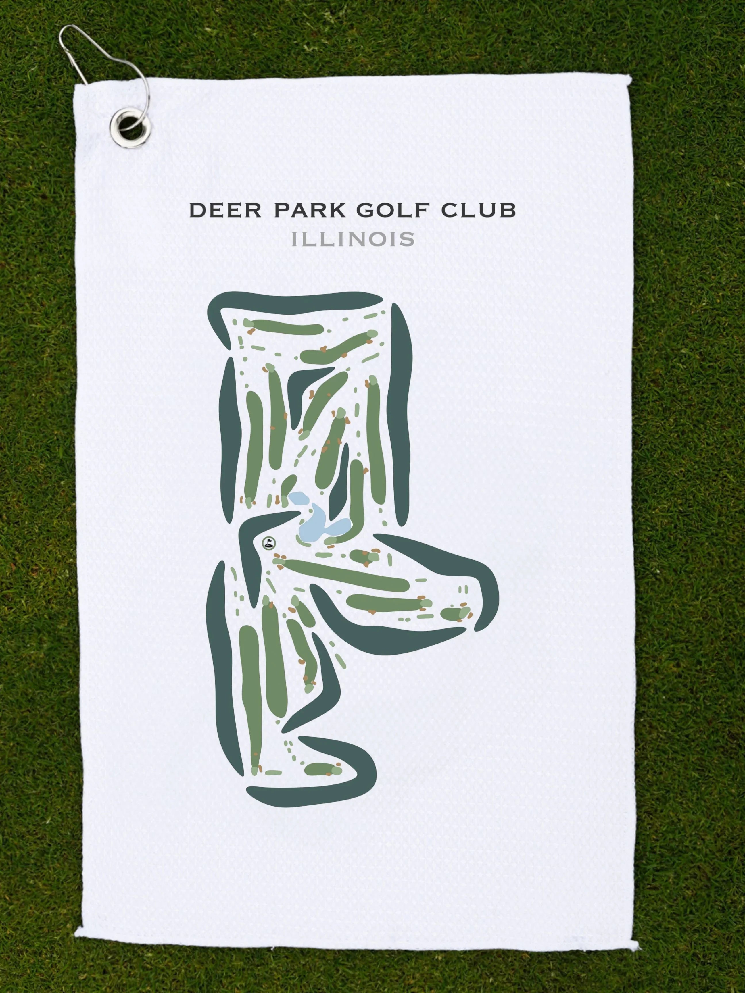 Deer Park Golf Club, Illinois - Printed Golf Courses
