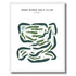 Deer Ridge Golf Club, Ohio - Printed Golf Courses