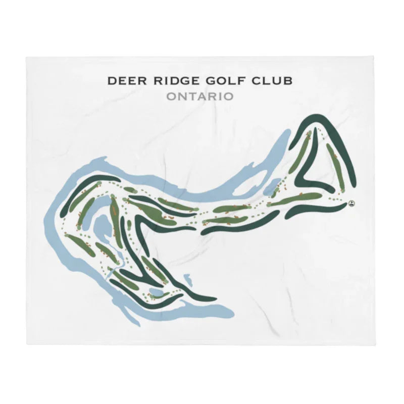 Deer Ridge Golf Club, Canada - Printed Golf Courses