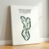 Deer Run Course at The Courses of Clear Creek, Texas - Printed Golf Courses